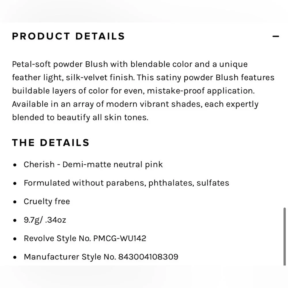 New in Box Pat McGrath Labs Skin Fetish: Divine Blush in Cherish Pink Full Size